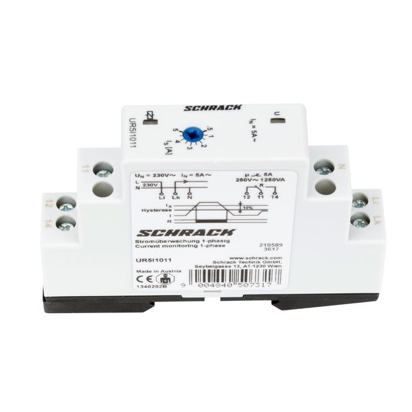 Current monitoring relay 1 phase, input 230V, 1CO image 3