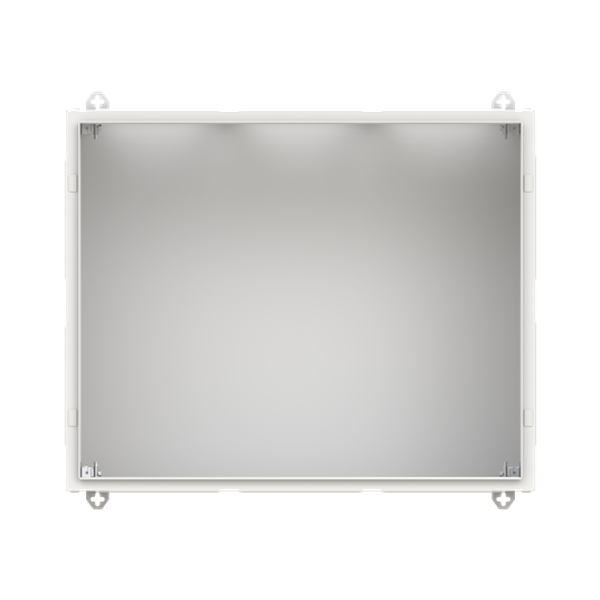 TW304SB Wall-mounting cabinet, Field width: 3, Rows: 4, 650 mm x 800 mm x 350 mm, Isolated (Class II), IP30 image 3