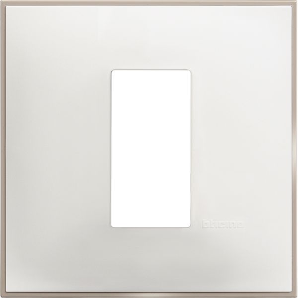 CLASSIA - COVER PLATE 1P WHITE SATIN image 1