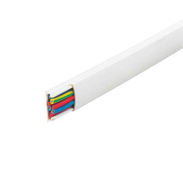 Cable cover 20x10mm - white image 1