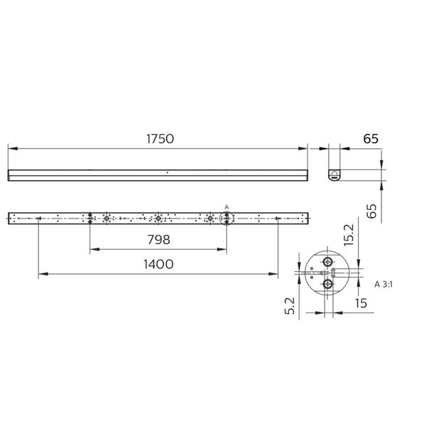 BN126C LED64S/840 PSU L1800 image 2