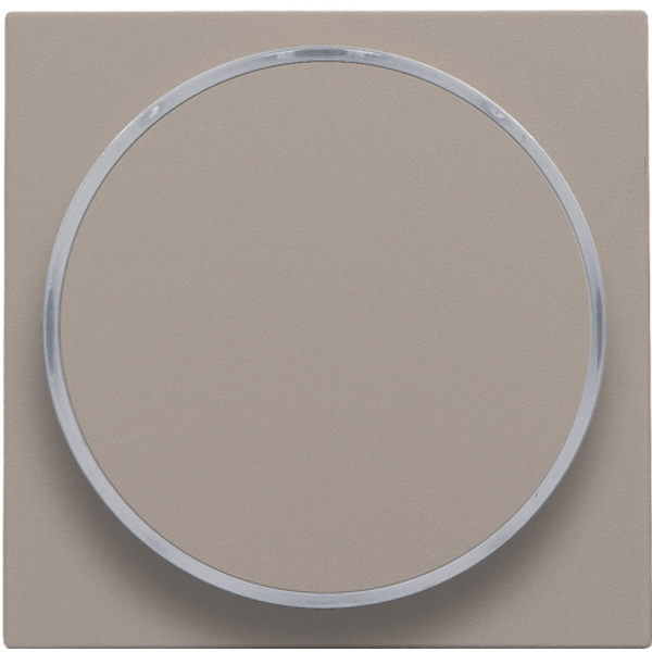 Finishing set with transparent ring without symbol for 6A push button image 1