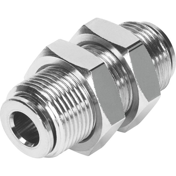 NPQM-H-Q6-E-P10 Push-in bulkhead connector image 1