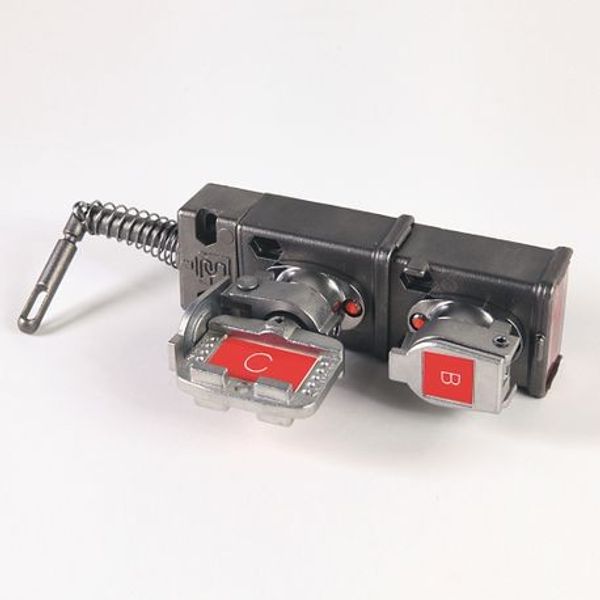 Allen-Bradley 440T-MDALE10DBDC Access Interlock - Dual Key, Standard Key Code Labeling, Lever Actuator. Primary key trapped, Secondary key free to release lever. image 1