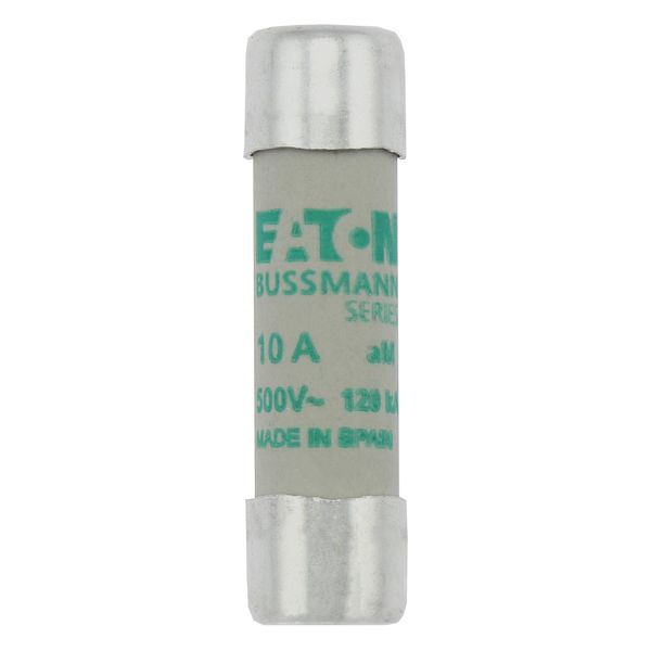 Fuse-link, LV, 10 A, AC 500 V, 10 x 38 mm, aM, IEC image 5