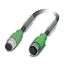 SAC-8P-M12MS/10,0-PUR/M12FS SH - Sensor/actuator cable thumbnail 1