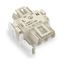 Linect® T-connector 3-pole Cod. A white thumbnail 1