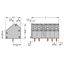 816-103 2-conductor PCB terminal block; 1.5 mm²; Pin spacing 5 mm thumbnail 3