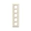 1725-832 Cover Frame Busch-dynasty® ivory white thumbnail 1