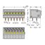 805-124 PCB terminal block; push-button; 1.5 mm² thumbnail 4