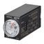 Timer, plug-in, 14-pin, multifunction, 0.1m-10h, 4PDT, 3 A, 48 VDC Sup H3YN1129E thumbnail 1