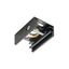 EUTRAC pendant clip for 3-phase track, black thumbnail 1