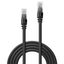 0.5m Cat.6 U/UTP Network Cable, Black RJ45, M/M, 250MHz, Copper thumbnail 2