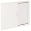 BLW54 U Trim frame with door, 240 SU, IP30, Field Width: 4, 844 mm x 1104 mm x 27 mm thumbnail 3