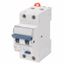 COMPACT RESIDUAL CURRENT CIRCUIT BREAKER WITH OVERCURRENT PROTECTION - MDC 60 - 1P+N CURVE B 6A TYPE A Idn=0,03A - 2 MODULES thumbnail 1