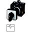 Changeover switches, T3, 32 A, rear mounting, 2 contact unit(s), Contacts: 4, 45 °, momentary/maintained, With 0 (Off) position, With spring-return to thumbnail 4