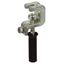 Universal earthing clamp K 30 Fl 30 T 18mm with handle thumbnail 1