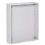 TW204SB Wall-mounting cabinet, Field width: 2, Rows: 4, 650 mm x 550 mm x 350 mm, Isolated (Class II), IP30 thumbnail 1