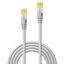 2m RJ45 S/FTP LSZH Network Cable, Grey Cat.6A Plug, Cat.7 raw cable thumbnail 2