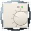 UP room controller, RAL1013 matt 55x55, 5-30C, AC 24V, triac output, switchable 5 actuators each 3W, change-over input, TA 3.5K, LED displays thumbnail 2