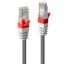 20m Cat.6A S/FTP LSZH Network Cable, Grey (Fluke Tested) RJ45, M/M, 500MHz, Copper, 26AWG thumbnail 1