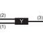 Connecting cable for DEHNcube type Y 6 mm² Cu L 3 x 1000 mm thumbnail 2