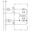 UP room controller, RAL9010 glossy 50x50, 5-30C, AC 230V, 1NC, 10 A, temperature reduction approx.4K thumbnail 3