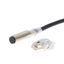 Proximity sensor, inductive, brass-nickel, M8, shielded, 3 mm, NO, 2 m E2E 8313F thumbnail 1