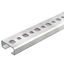 CL2510P2000FS Profile rail perforated, slot 11mm 2000x25x10 thumbnail 1