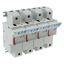 Fuse-holder, low voltage, 125 A, AC 690 V, 22 x 58 mm, 3P + neutral, IEC, UL thumbnail 37
