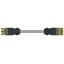 pre-assembled interconnecting cable Eca Socket/plug black thumbnail 1