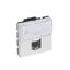 RJ45 socket Mosaic category 6 STP shielded 2 modules white thumbnail 2