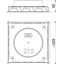 UDSPD 9035 R4 Underfloor box for GESR4 329x329x92 thumbnail 2