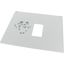 Front cover, +mounting kit, for NZM3, vertical, 4p, HxW=600x425mm, grey thumbnail 4