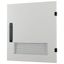 Door to switchgear area, ventilated, L, IP30, HxW=600x1100mm, grey thumbnail 4