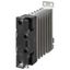 Solid-state relay, 1 phase, 18A, 24-240V AC, with heat sink, DIN rail thumbnail 3