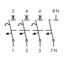 Miniature Circuit Breaker (MCB) B, 63A, 3+N, 10kA thumbnail 2