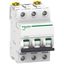 Miniature circuit-breaker, Acti9 iC60N, 3P, 1 A, C curve, 6000 A (IEC 60898-1), 50 kA (IEC 60947-2) thumbnail 1