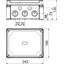 X16 LGR-TR Junction box with transparent lid 240x191x125 thumbnail 2