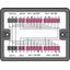 Distribution box 230 V + SMI 2 inputs black thumbnail 1