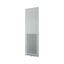 Front plate (section high), ventilated, W=600mm, IP42, grey thumbnail 2