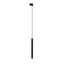 CHLOE SLIM MR11 SUSPENDED BUS TRACK 3F 250V IP20 40x500+1m BLACK cable adjustable lighting angle thumbnail 7