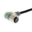 Sensor cable, M12 right-angle socket (female), 3-poles, A coded, PUR f XS2F0734A thumbnail 2