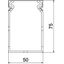 LKVH N 75050 Slotted cable trunking system halogen-free 75x50x2000 thumbnail 2