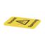 Terminal cover, PVC, yellow, Height: 20 mm, Width: 24.1 mm, Depth: 1 m thumbnail 1