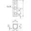 MS4141PP6000FS Profile rail perforated, slot 22mm 6000x41x41 thumbnail 2