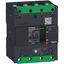 circuit breaker ComPact NSXm H (70 kA at 415 VAC), 4P 4d, 80 A rating TMD trip unit, compression lugs and busbar connectors thumbnail 3