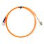 FO Patchcord Duplex LC/FC,62,5/125æm OM1, LS0H, orange, 2m thumbnail 5