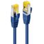 3m RJ45 S/FTP LSZH Network Cable, Blue Cat.6A Plug, Cat.7 raw cable thumbnail 1