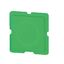 Button plate, 25 x 25 mm, green thumbnail 3